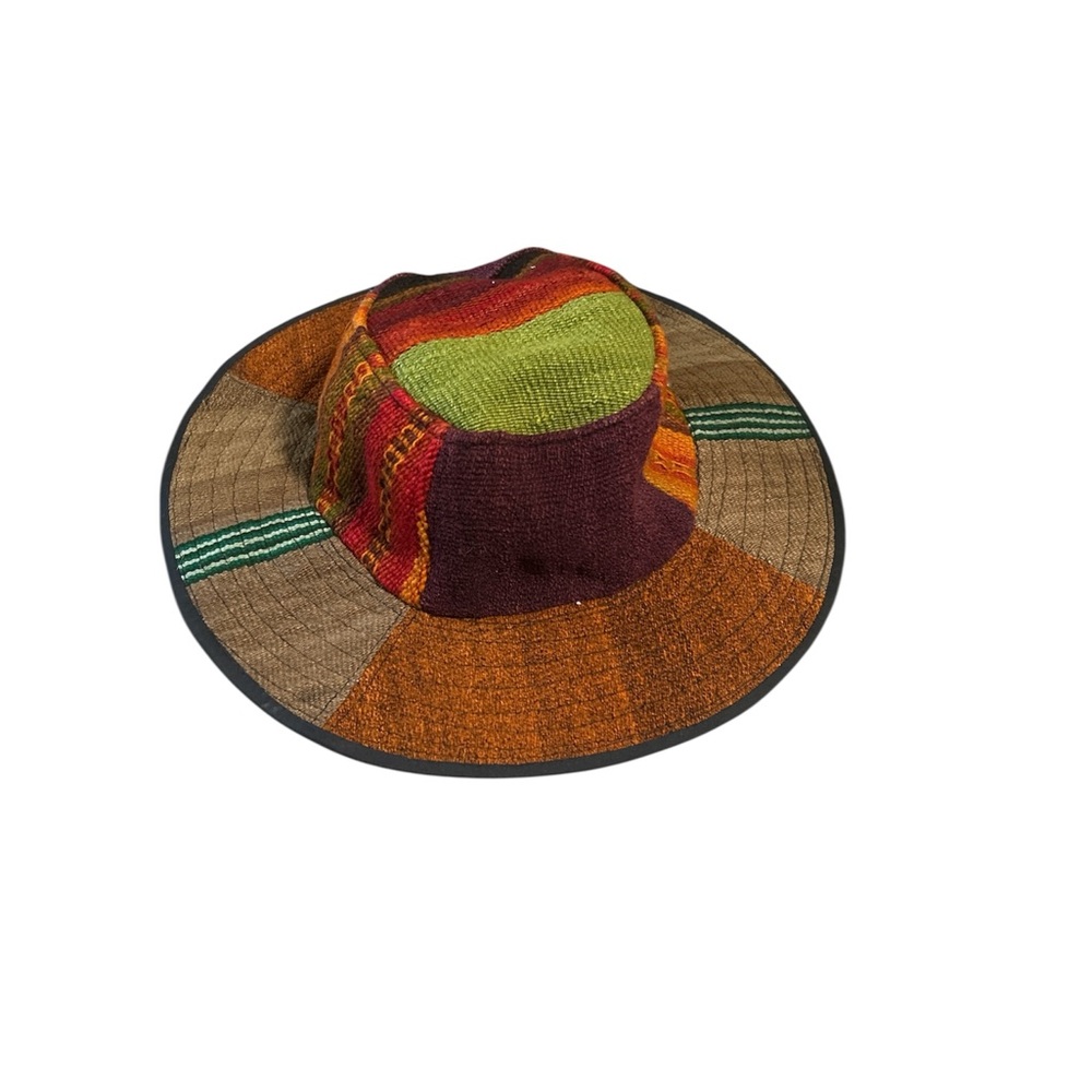 Dormeuil Boho Multi Colored Patchwork Women's Hat - image 2